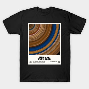 minimal_Mad Max: Fury Road Abstract Circular Movie T-Shirt